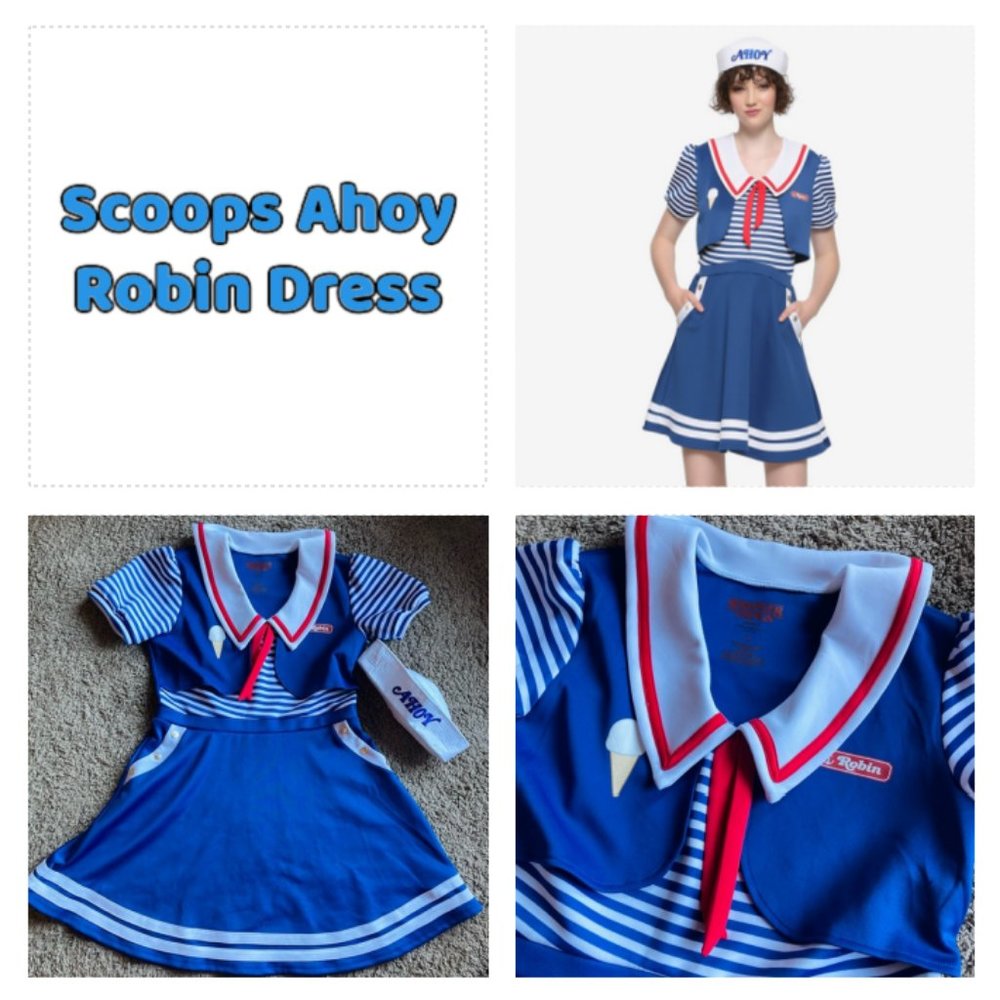 Scoops Ahoy Robin Dress + Hat